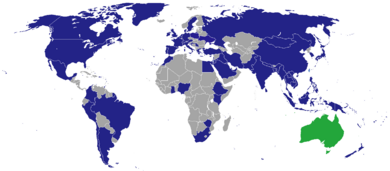 Diplomatic missions of Australia