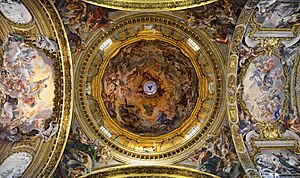 Dome of Church of the Gesù (Rome)