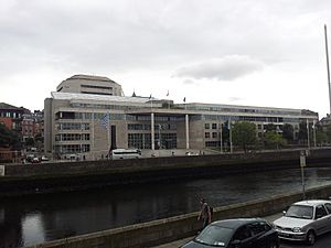 Dublin City Council HQ from north bank (across river).jpg
