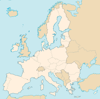 EU map brown