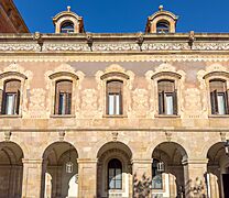 Exteriors of the Palace of the Parliament of Catalonia 02
