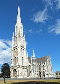 First Church of Otago in afternoon light