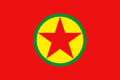 Flag of Kurdistan Workers' Party
