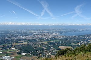 Genève vue du Salève