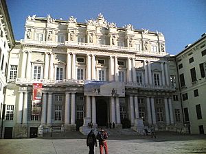 Genova-Palazzo Ducale da Piazza Matteotti
