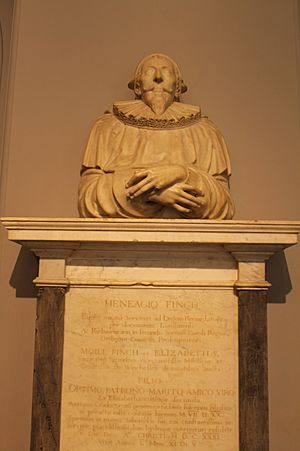 Grave monument to Heneage Finch by Nicholas Stone the Elder, now in Victoria and Albert Museum