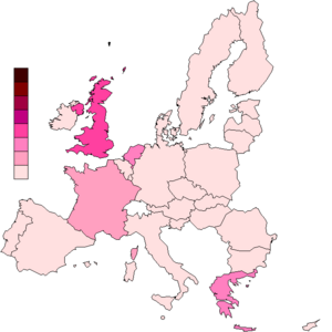 IND-DEM percentage map 11 June 2009