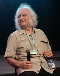 Interview with Stanisław Jędryka during "Kino w trampkach" festival (cropped)