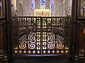 Iron gates designed by Samuel Yellin at Church of the Good Shepherd, Rosemont, Pennsylvania, USA