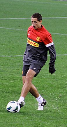Javier Hernández in 2012