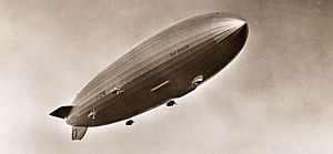 LZ 130 Graf Zeppelin in flight