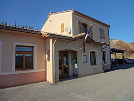 The town hall of Lardiers-et-Valença
