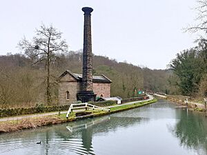 Leawood Pump House and Cromford Canal Aqueduct