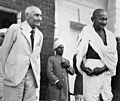 Lord Pethic-Lawrence and Gandhi