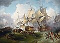 Loutherbourg-La Victoire de Lord Howe