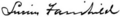 Lucius Fairchild Signature