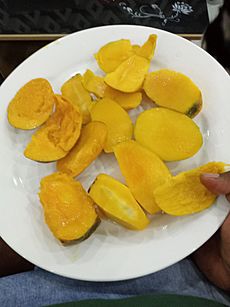 Mangoes from DRC, these are available all year round
