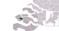 Map - NL - Municipality code 0687 (2009)