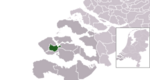Location of Middelburg