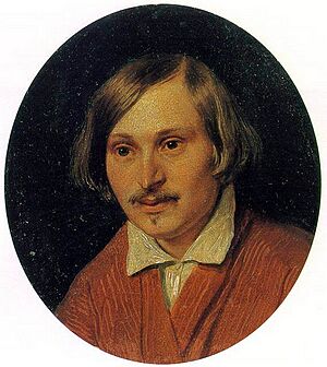 N.Gogol by A.Ivanov (1841, Russian museum)