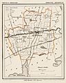Netherlands, Appingedam (Jukwerd, Marsum, Opwierda, Solwerd, Tjamsweer), map, around 1865-1870
