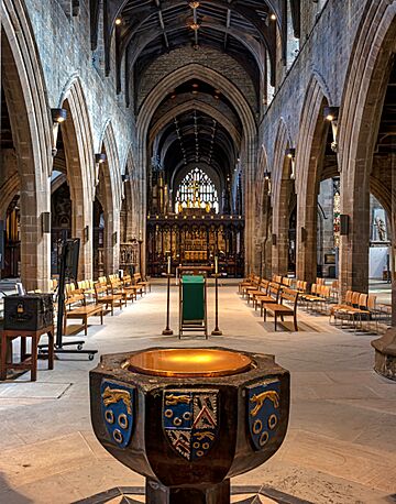Newcastle Cathedral post-refurbishment 2021 
