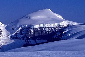 North Twin from Columbia Icefield approach