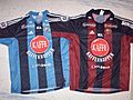 Official Djurgårdens IF away and home jersey 2002-2003