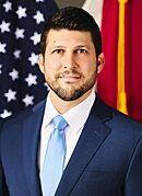 Official portrait of Attorney General James Uthmeier, 2025 (cropped)