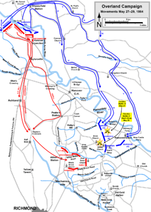 Overland Campaign May 27-29