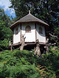 Painshill Park hermits hut