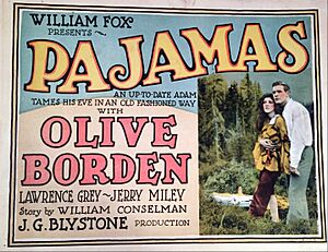 Pajamas lobby card