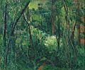 Paul Cézanne - Interior of a forest - Google Art Project