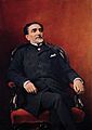 Práxedes Mateo Sagasta. Pintado por Casado del Alisal en 1884