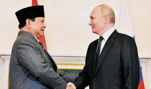 Prabowo and Putin