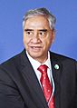 Prime Minister of Nepal, Shri Sher Bahadur Deuba, in Glasgow, Scotland on November 02, 2021 (1)