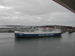 Ringaskiddy ferry terminal, Cork Harbour, County Cork. - geograph.org.uk - 50859