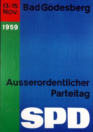 SPD Plakat Godesberger Programm 1959