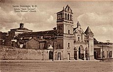 Santa Bárbara Military Cathedral Santo Domingo early 20th century