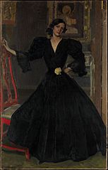 Señora de Sorolla (Clotilde García del Castillo, 1865–1929) in Black MET DP168810
