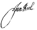 John III's signature