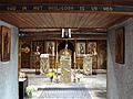 St.Hubert, NL, kerk in het russisch orthodox klooster St.Elias
