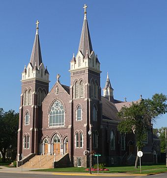 St. James Basilica (Jamestown, ND) from NE 1.jpg