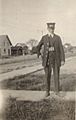 Streetcar conductor 1919 Flint MI