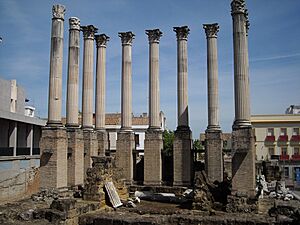 Templo romano de Córdoba (España)