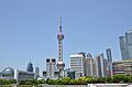 The Oriental Pearl TV Tower at the Pudong end (36273763372)