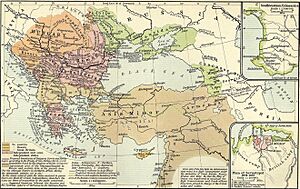 The collapse of the Ottoman Empire