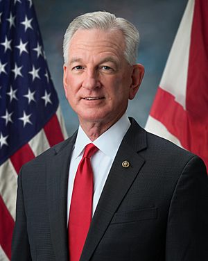 Official portrait of Tuberville in 2023