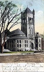 Trinity Methodist Episcopal Church (New Britain, Connecticut) postcard ca 1907