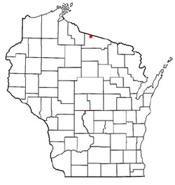 Location of Presque Isle, Wisconsin